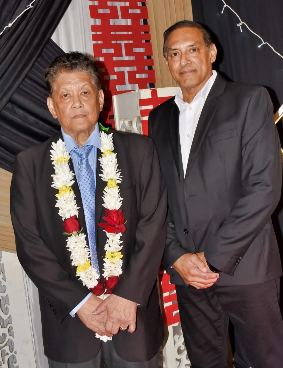 SHUSEKI SHIHAN DR FRANK WOON-A-TAI AND CHIEF INSTRUCTOR - DENZIL GOVENDER SHIHAN (7TH DAN)